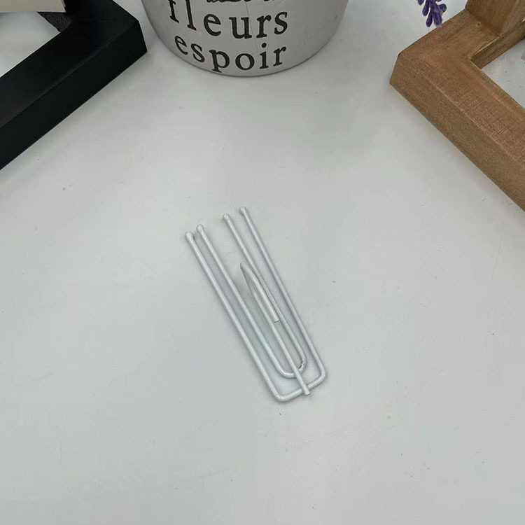 厂家直销窗帘挂钩布叉窗帘配件辅件出口庄布钩7.5CM长度