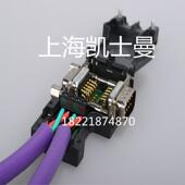 不带PG接口 DP接头 PLC 0XA0 90度出线 6ES7972 0BB12