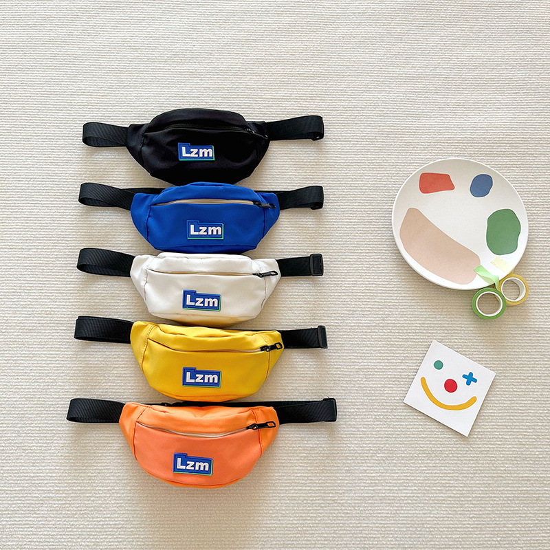 潮流儿童胸包2025男女童运动休闲零钱包时尚韩版斜挎包户外小背包