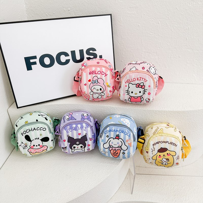 网红儿童包女生休闲时尚斜挎包可爱卡通零钱包洋气女孩单肩小方包