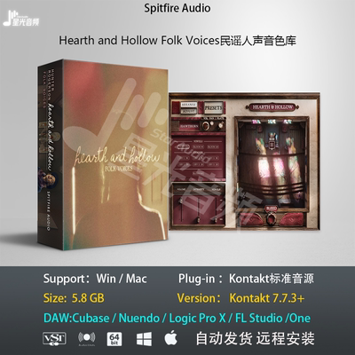 Hearth and Hollow Folk Voices民谣人声音色库音乐制作编曲音源