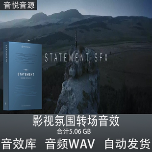 Lens Distortions Statement 影视氛围电影转场素材现代音效库