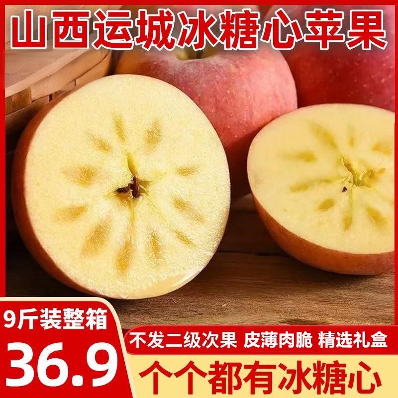 精品山西运城冰糖心红富士苹果