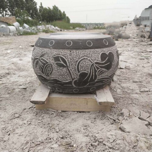 柱墩石柱脚石墩子青石可定制柱础庭院装饰柱顶石柱墩底座古建仿i.
