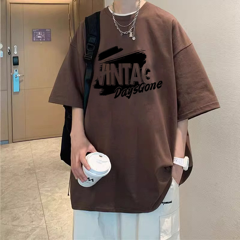 【纯棉面料】青少年短袖t恤上衣图片