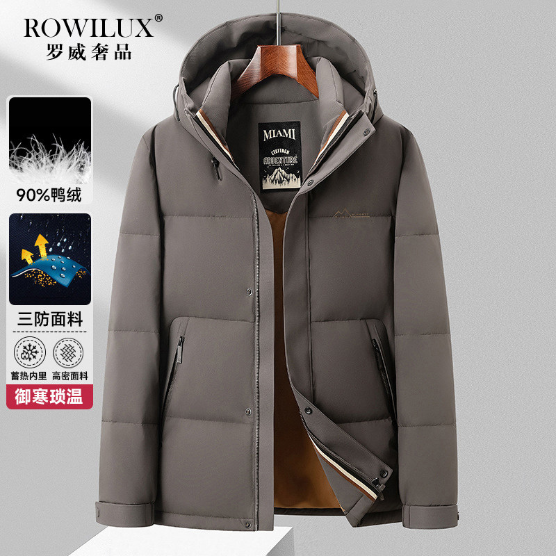 高端冬季男士短款羽绒服男加厚防寒保暖户外三防白鸭绒羽绒外套潮,男装,羽绒服,淘宝优惠券,粉丝福利购,淘宝优惠卷