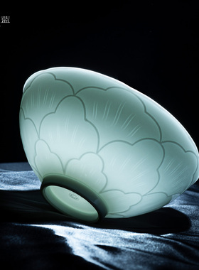 蓝印东方景德镇陶瓷釉下彩碗家用2025新款高颜值国色天香餐具套装