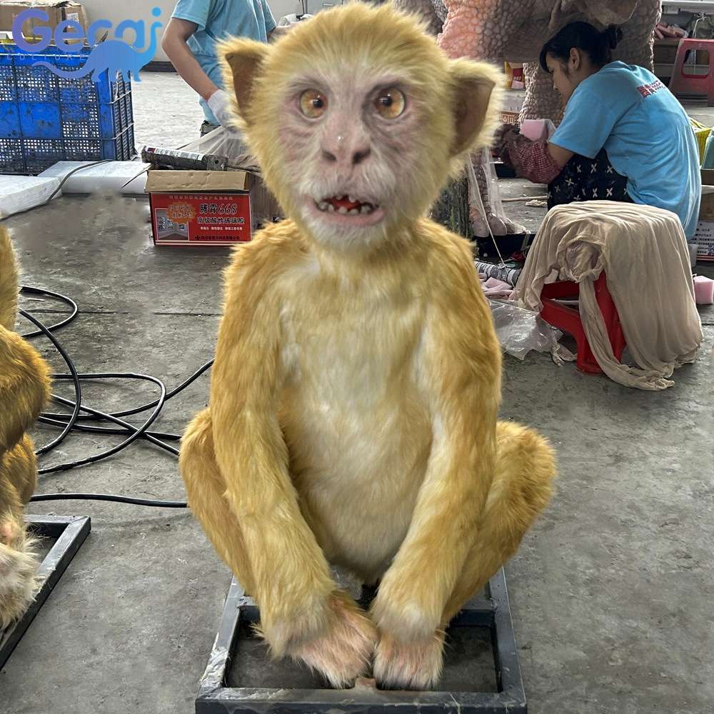 猴子仿真动态模型主题公园景区商场广场动物展览儿童游乐设施