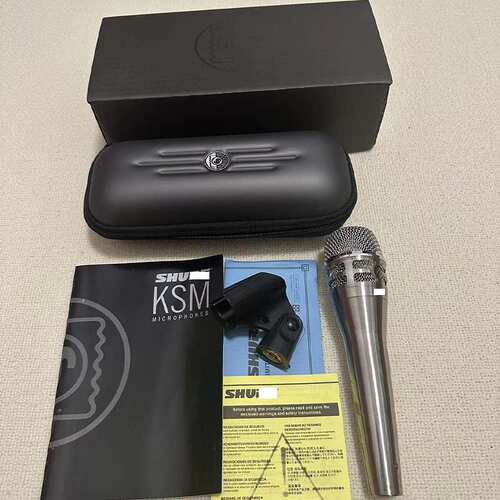 外贸高品质 KSM8 有线动圈麦克风演出舞台卡拉OK主持直播专业话筒