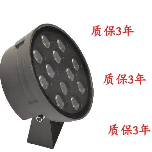 新款结构防水一束光投光灯地插灯单色RGB外控调光led户外