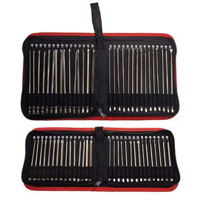 批头组合套装30pcs梅花批方头批十字批一字批布袋装100/150mm