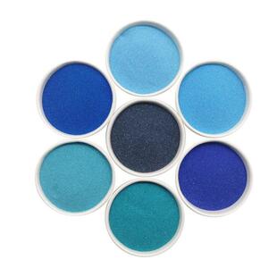 彩砂粉红色沙子粉红染色各种瓶装袋装彩砂儿童娱乐表演72色细砂