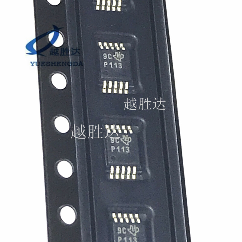 全新 PGA113AIDGSR运放精密芯片丝印P113 MSOP-10封装可直拍-封面