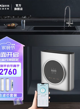 世韩（SAEHAN）4：1微废水【通用滤芯】家用厨房净水器600G大通量