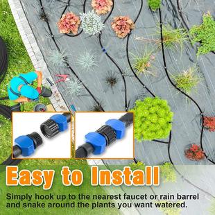 跨境Soaker hose 扁平渗水管花园扁平水管园艺灌溉工具