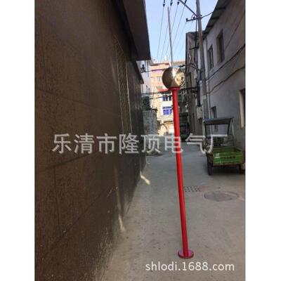 隆顶电气 接闪器雷电接受器避雷针 接地针 lighting arrester rod