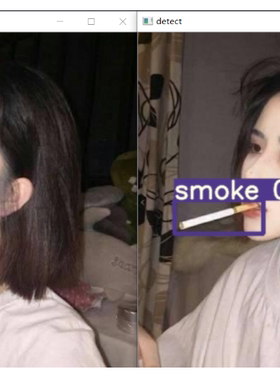 DL00501-基于YOLOv5的抽烟检测python源码实现