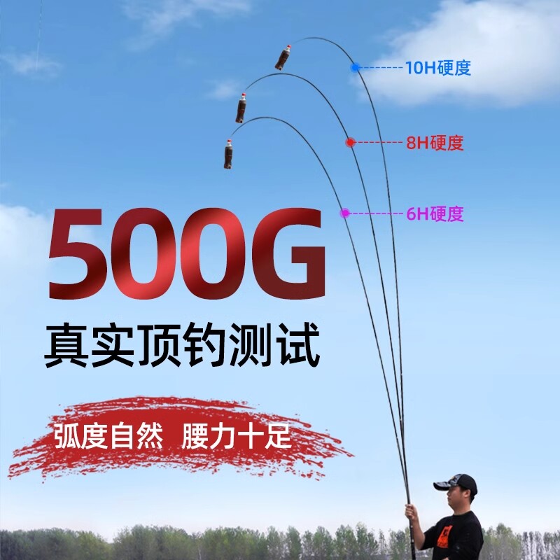 名伦鱼竿旗舰黑坑钓超硬轻