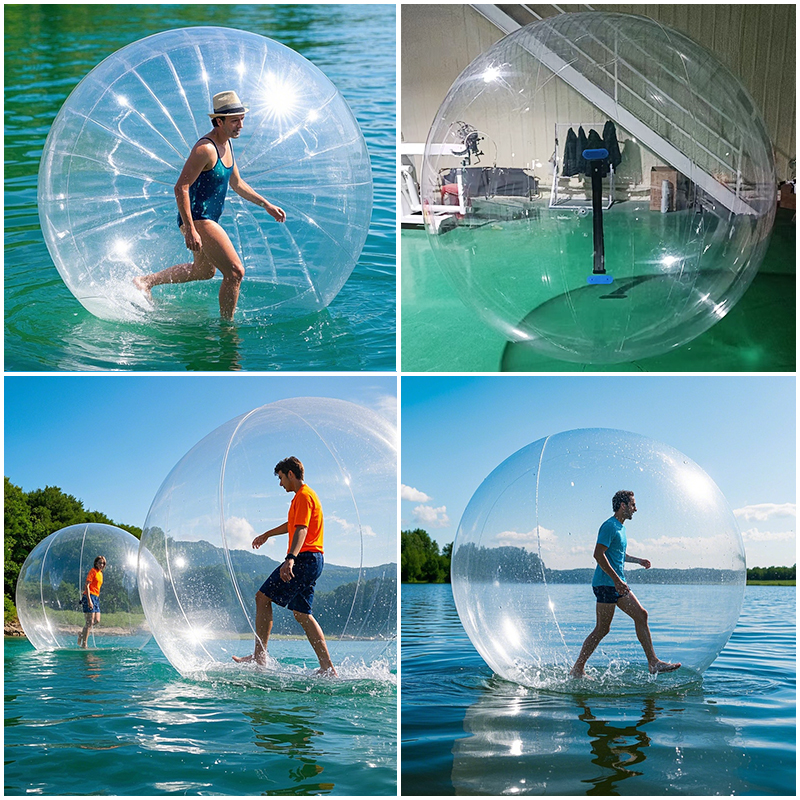水上乐园透明球形充气玩具