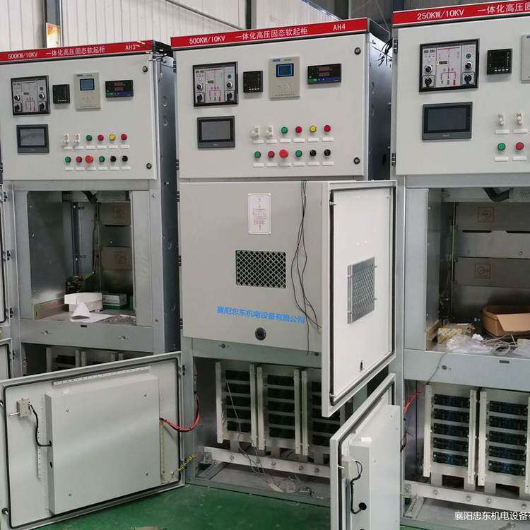 1000KW高压软启动柜112强电布线箱