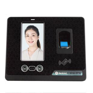 真地人脸识别考勤机门禁机指纹签到机面部id卡打卡刷脸考勤机G505