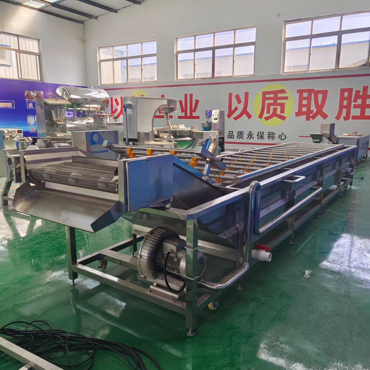酱腌泥菜咸菜加工备菜去沙气JLV泡清酸洗机设浆水菜萝卜丁生产线