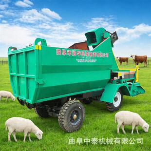 柴养型油大粪便水收集车牛场牛XIH屎清扫车牧场收集粪污铲粪收屎
