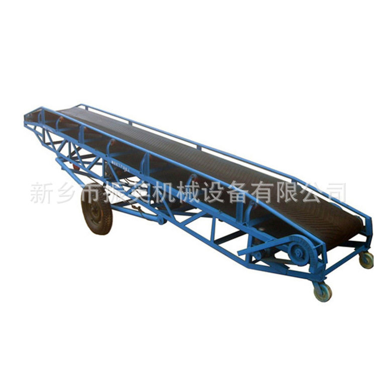 振英新乡厂家 TD75皮带输送机 链板输送机 可升降 可移动托辊皮带