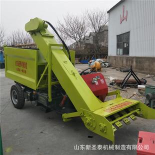 四驱动力牛场粪车工作视场频清清理粪便专用AZL牛清车现粪货直销