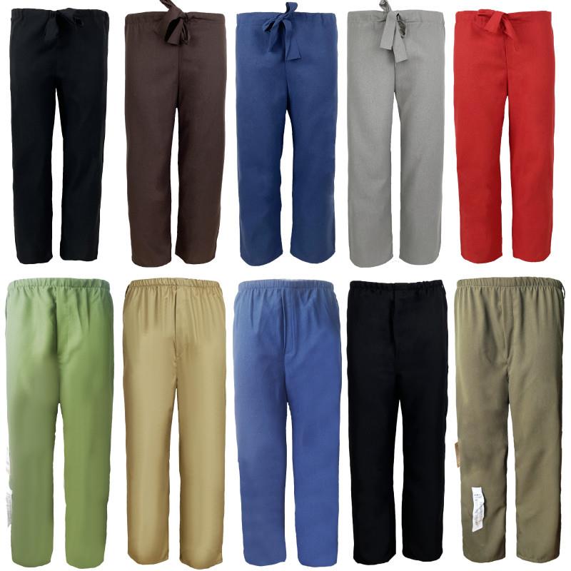 覆古风裤子男老式的确良干部工人裤军古装演出男裤绿民国老头长裤