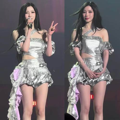 酒吧性感gogo2025新款演出服女歌手高端大气韩舞kpop女团打歌服