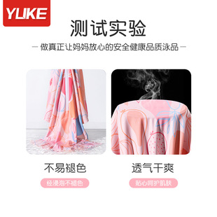 小童裙子速干泳装 儿童泳衣2023女童公主宝宝连体防晒游泳衣 新款