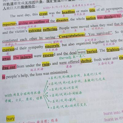 彩色高中40篇英语短文搞