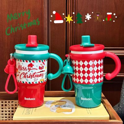 2025年高颜值保温杯女生实用型的小众高级感男生男友冬天圣诞节礼