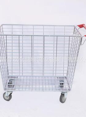 超市购物车理货框网篮车格物流车台网周转手推车杂JUR车货拣货推