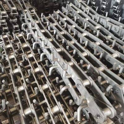 定机制刮板机链条fu50/20/110板链刮板输fu150/20送链条拉链机钩