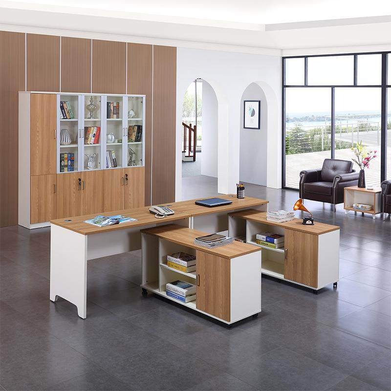 现代简约室板办公式单人办公家具 带副柜合办公工位员工办公桌组,商业/办公家具,办公电脑桌,淘宝优惠券,粉丝福利购,淘宝优惠卷