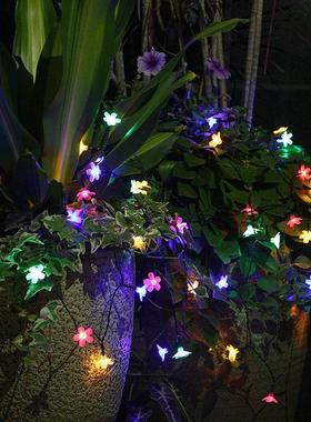 Festoon iStrng lihts 户外g装饰花灯串桃 庭院装饰桃灯串