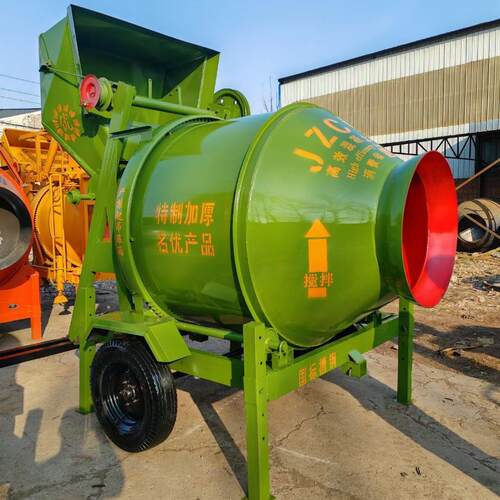 JZC350型滚筒搅拌机 工地专用混凝土砌墙混合机 齿圈式搅拌设备
