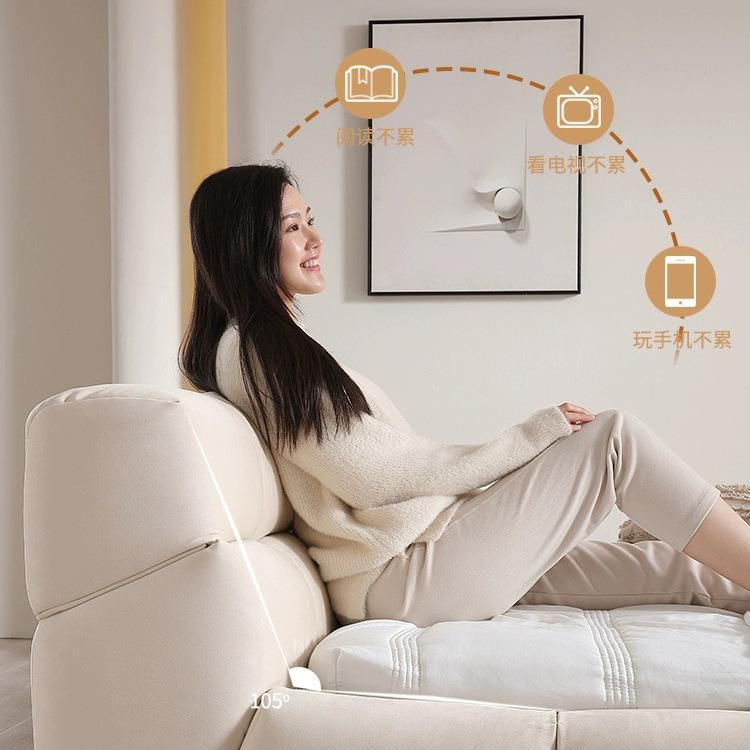 网泡奶芙床 意式极简真皮双B&B Tuft人主床 卧油风卧室红落地床皮