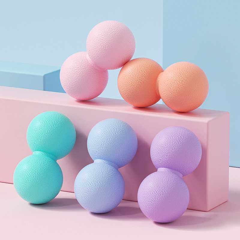 新款直销tpe瑜伽肌肉放松按摩球瑜伽健身筋膜花生球足底穴位实心,运动/瑜伽/健身/球迷用品,筋膜球,淘宝优惠券,粉丝福利购,淘宝优惠卷