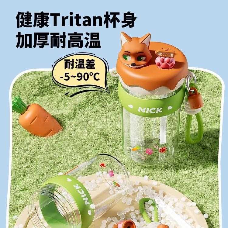 新款直销新款吸管杯夏天儿童水杯高颜值女生水壶小孩子学生上学专