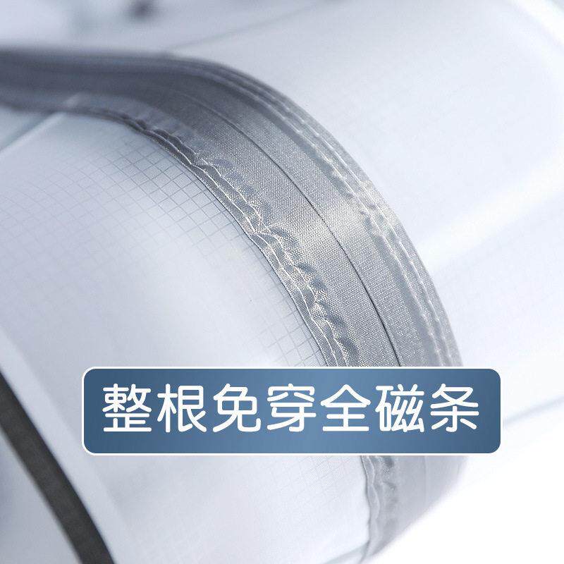 新款直销空调门帘2025新款档防走冷气透明挡风隔断帘隔冷免打孔磁