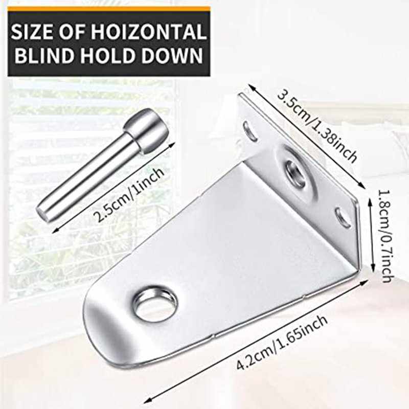 新款直销跨境 1.65英寸金属防风钩 百叶帘下杆固定钩 插销风钩窗,基础建材,层板拖,淘宝优惠券,粉丝福利购,淘宝优惠卷