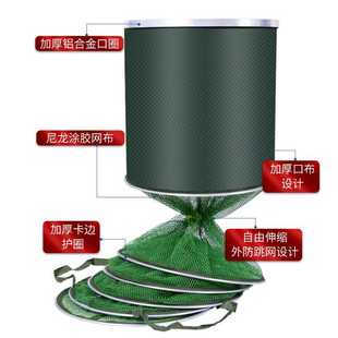 新款直销铝合金卡边鱼护涂胶渔护挂胶定位卡边渔护台钓黑坑鱼护渔