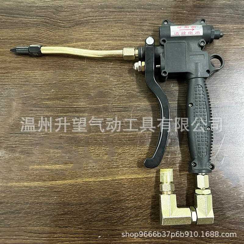 新款直销现货供应塑钢黄油枪把耐高压连打枪黄油嘴注油枪黄油机通