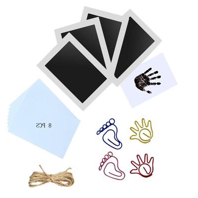 Baby souvenirs full moon baby hand and footprints hand and f