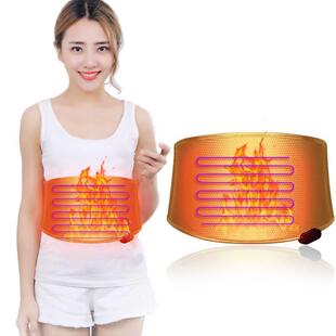 Massage belt home electric heating lumbar spine warming moxi