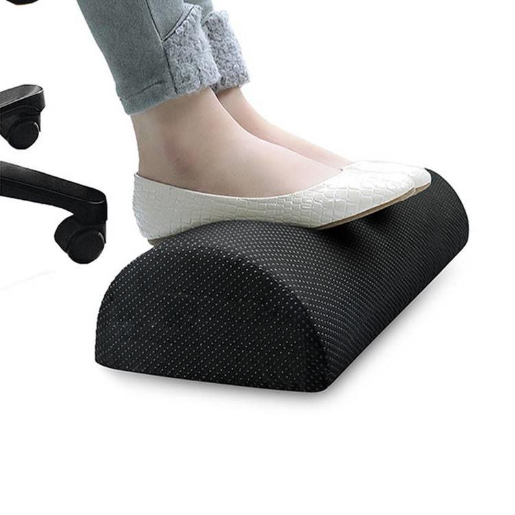 Half cylindrical pillow office foot rest cushion foot massag