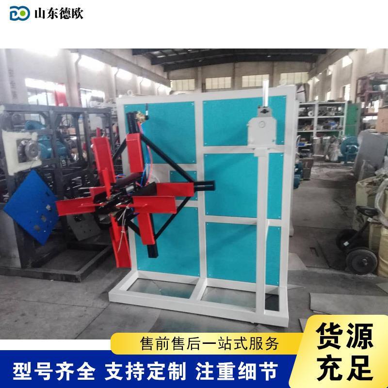 全自动双盘交替管材收卷机塑料软管盘管绕盘机塑料管自动收卷机